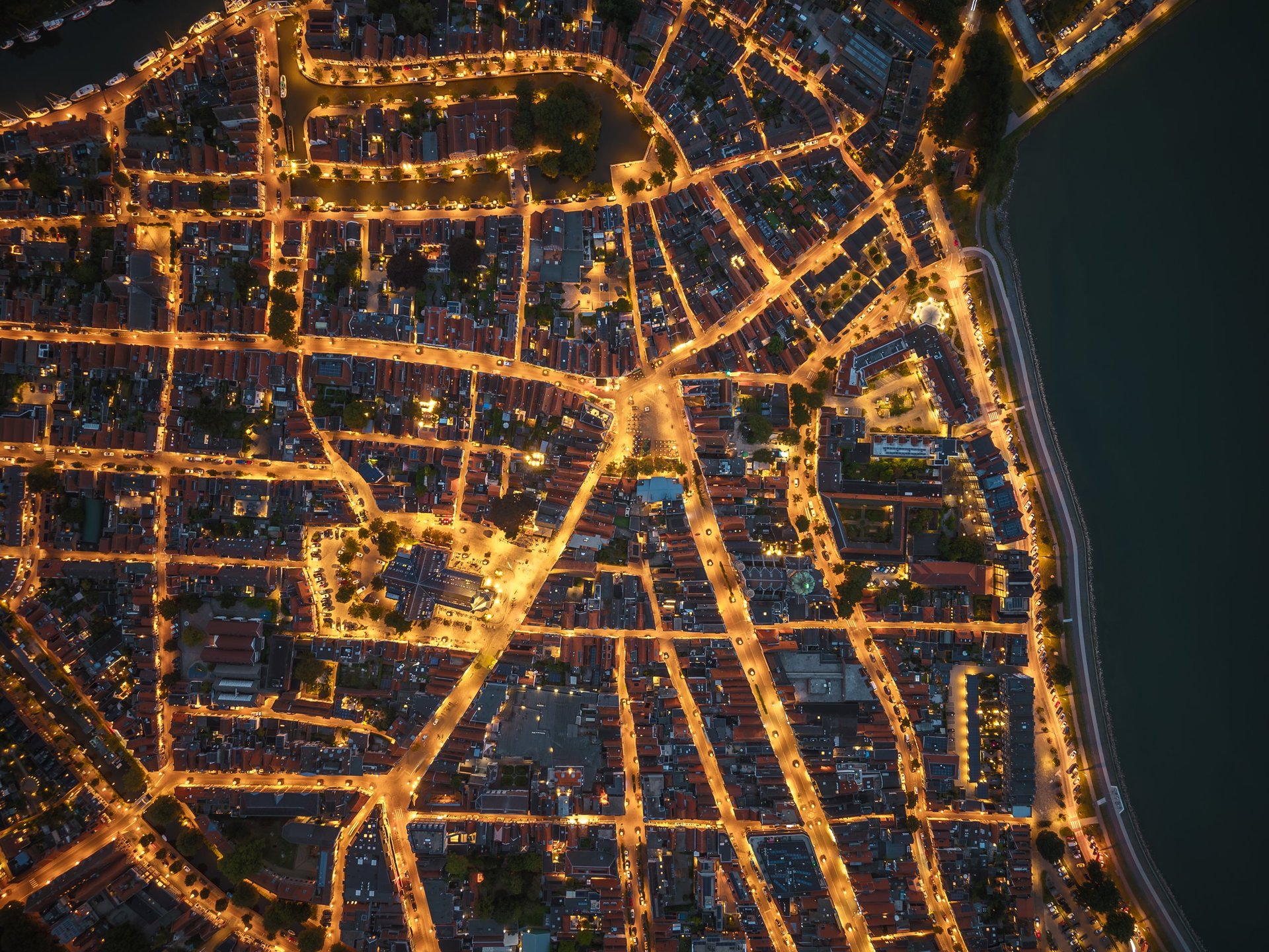 Local drainage service coverage area